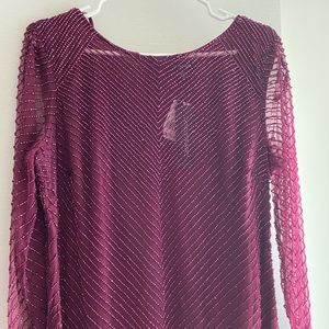 Fully Beaded Mini Dress